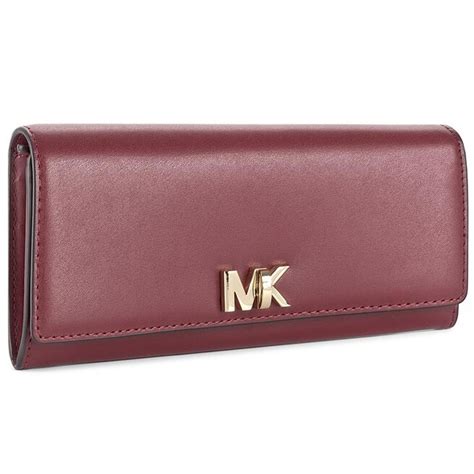 michael michael kors mott large leather wallet pink 32t7goxe3l|Michael Kors purses pink.